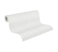 A.S. Création Papier Peint Intissé überstreichbare Meister Papier peint intissé 25,00 m x 1,06 m blanc fabriqué en Allemagne 244017 2440-17