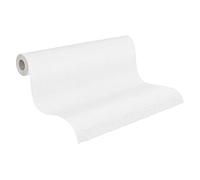 A.S. Création Papier Peint Intissé überstreichbare Meister Papier peint intissé 25,00 m x 1,06 m blanc fabriqué en Allemagne 252418 2524-18