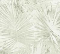 A.S. Création Papier Peint Jungle Hygge Papier peint intissé - 10,05m x 0,53m - Vert Crème Fabriqué en Allemagne par Livingwalls 363854 36385-4