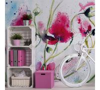 A.S. Création Papier peint non tissé Fleurs Poppies Watercolour DD119024 Designwalls