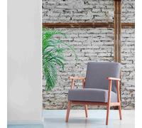 Livingwalls Industrial 383511 Papier peint photo 3D aspect pierre Blanc/gris 1,59 x 2,80 m Fabriqué en Allemagne