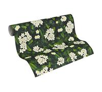 A.S. Création Papier peint vinyle Dekora Natur 6 959321 Vert/Blanc