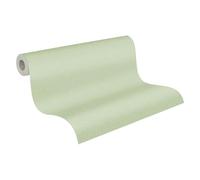 A.S. Création – Papier peint intissé Attractive – Uni Vert 10,05 m x 0,53 m
