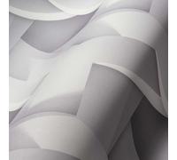 A.S. Création PintWalls 387211 Papier peint intissé effet 3D Gris et blanc 10,05m x 0,53m