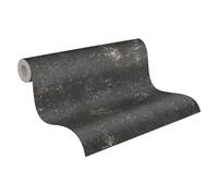 A.S. Création The BOS 388325 Papier peint non tissé avec effet brillant Noir/doré 10,05 x 0,53 m