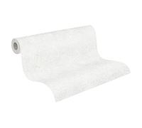 A.S. Création Trendwall 2 38089-3 Papier peint intissé uni Blanc brillant Fabriqué en Allemagne 10,05 m x 0,53 m