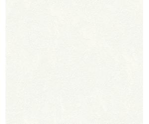 A.S. Création vinyle expansé Meisterputz papier peint uni papier peint intissé blanc 15,00 m x 0,53 m