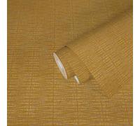 A.S. Creation | vinyle expansé | papier peint intissé | collection #Hygge | 385974 | jaune | 10.05 x 0.53 m | structure | salon | couloir | bureau | cuisine | pièces à vivre