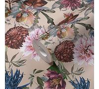 A.S. Création WTD 381755 Papier peint vintage Motif fleurs Beige rose 10,05 x 0,53 m