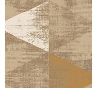 A.S. Création WTD 383536 Papier peint intissé Motif géométrique 3D pour salon Jaune doré 10,05 x 0,53 m