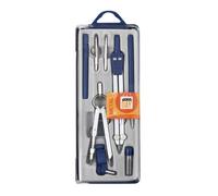 A SCHOOL DAY - 1 COFFRET COMPAS METAL SCOLAIRE 8 PIECES