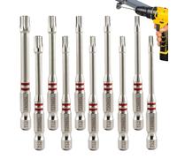 À Six Pans 10 pièces 6,5 cm acier S2 aimant puissant anti-dérapant