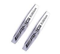 A Stickers Fender Stickers en métal de voiture de voiture Auto Auto 3D Alliage Badge Décalques Emblem Accessoires extérieurs pour AM