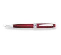 A. T. Cross Stylo Bille Bailey Rouge Vernisavec Ferrures Chromplattierten, 1en Blister