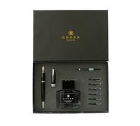 A. t. Cross Stylo plume Coffret cadeau stylo Bailey, noir vernis