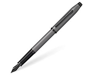 A. t. Cross Stylo plume Cross Century II Gunmetal FFH, FIN, dans un coffret cadeau