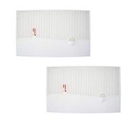 a1650 Lot de 2 humidificateurs d'air avec indicateur de niveau d'eau à fixer au radiateur + 12 inserts spéciaux en non-tissé pour pièces/appartements jusqu'à 40 m²