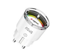 A1Z Prise Connectée ZigBee avec Surveillance Énergétique, 10A, Contrôle à Distance, Commande Vocale, Programmation & Minuterie, Compatible avec Alexa, Google Home, ZigBee Hub Requis, Pack de 1
