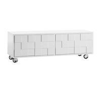 A2 Banc multimédia avec roulettes Collect 2010 Blanc