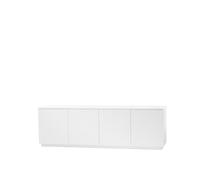 A2 Buffet Beam laqué blanc. socle blanc