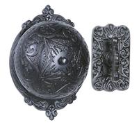 A29 Matériel Torsadée Sonnette, Bronze huilé Finition
