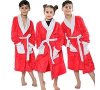 A2Z 4 Kids Habillage Gown Super Doux Flanelle Toison Duveteux Peignoir Pour Filles Garçons Peluche Toison Confortable Douillet Parfait Vêtements De Détente Long Peignoir Cadeaux Pour Âge 2-13 Ans