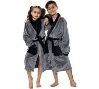 A2Z 4 Kids Habillage Gown Super Doux Flanelle Toison Duveteux Peignoir Pour Filles Garçons Peluche Toison Confortable Douillet Parfait Vêtements De Détente Long Peignoir Cadeaux Pour Âge 2-13 Ans