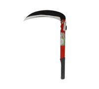 A2ZWORLD Faucille Pliable 39cm, Jardinage Multifonctionnel, Faucille à Herbe pour Désherbage, Faucille de Sécurité Portable pour Randonnée d'Urgence, Outil de Faucille, Lame 21cm
