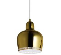 Artek Suspension A330S Golden Bell Savoy – Laiton, intérieur blanc laqué