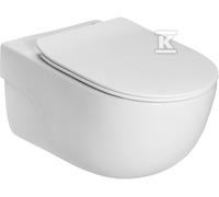A34H240000 WC suspendu Rimless avec abattant frein