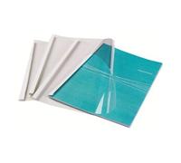 Fellowes Couvertures pour reliure thermique Standard 12 mm A4 150 µm 100 pièces Blanc