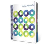 A4 Abacus White Sky Planificateur pour enseignant à 6 périodes 2026-27.
