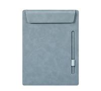 A4 Presse-papiers En Cuir Absorption Magnétique Argent Clip Manager Signature Pad Écriture Fichier Bureau Réunion Vintage Dossier Menu Conseil