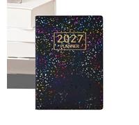 A7 Pocket Planner 2027 | Daily & Monthly Academic Appointment Agenda | Academic Day Planner Book for Students & Teachers | For School, Office & Travel