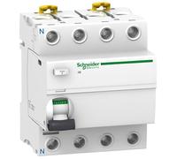 A9r41463 - Interrupteur Différentiel Tétrapolaire 63a 30ma - Type Ac - Schneider Acti9 Iid Ic60n - 4 Modules - Bornes à Vis