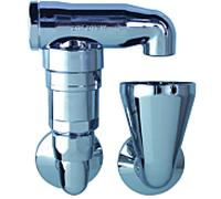 Aalberts SEPP Aérateur de tuyau Safe 0006061 DN 15 - G 1/2a x G 3/4a, simple, laiton chromé