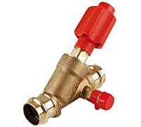 Aalberts Sepp sps presse vanne à débit libre TW0022231 DN 25, 28 mm, avec vidange, joint torique EPDM, laiton DR