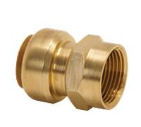 Aalberts VSH Tectite manchon de transition 4751846 28 mm x Rp 2000 , laiton, intérieur/IG, détachable