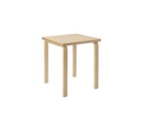 Aalto 80C Table Carrée H74 Bouleau