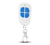AAM0049 Télécommande Portail et Garage - Compatible SCS Sentinel - 433,92 MHz - 4 Canaux - Code Secret Tournant & Portée Longue - Bleu