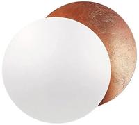 AAOTE Applique Murale Intérieure Ronde Or Cuivre Salon Creative Moon Concept Applique Solaire Eclipse Applique Nordique Allée Escaliers Chambre Appliques De Chevet Couloir Couloir Éclairage