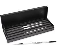 Ab.502 Pinceau Kolinsky - Set Premium Top Line Pincel Marta Kolinsky (4 Brushes)