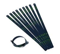 AB Tools Eclipse Lot de 10 lames de scie à métaux flexibles incassables 24 TPI 300 mm