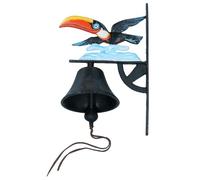 AB Tools Guinness Toucan Bell Panneau en fonte pour porte, mur, clôture, porte de maison