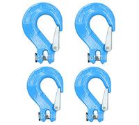 AB Tools-US Pro 4pk élingue sécurité Crochet à Chape Capacité Levage Max. 2tonne pour chaîne 8mm