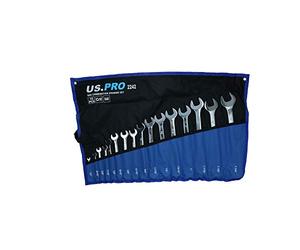 AB Tools-US Pro AF impériale combinaisons clés Clés SAE 1/4" - 1-1/4" 16pc Bergen