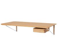 AB019 Wall Desk Bureau mural Carl Hansen & Søn avec chêne laqué - chêne laqué - 5715397490345