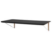 AB019 Wall Desk Bureau mural Carl Hansen & Søn Chêne stratifié huilé noir - 5715397490567