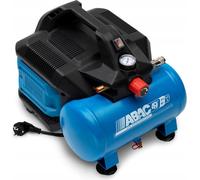 ABAC EASE-AIR 6L Compresseur sans huile silencieux 49 dB, 8 bars, 0,75 CV