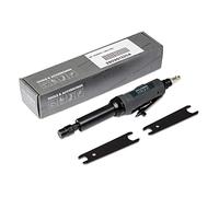 ABAC Meuleuse Droite Longue PRO - Idéal Zones Difficiles d'Accès - Mandrin à Pince 3 & 6 mm - Usage Professionnel (Ateliers Automobiles et Industrie Métal) - Poids : 0.7 kg